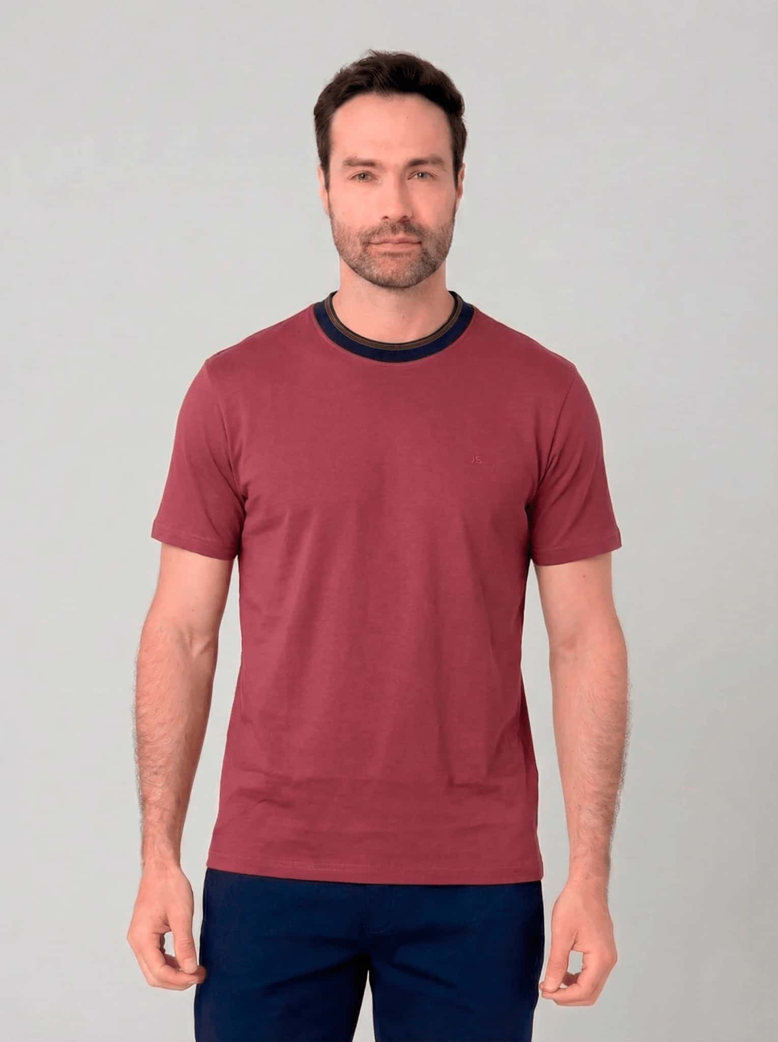 Camiseta cuello redondo para hombre Jon Sonen 020325006