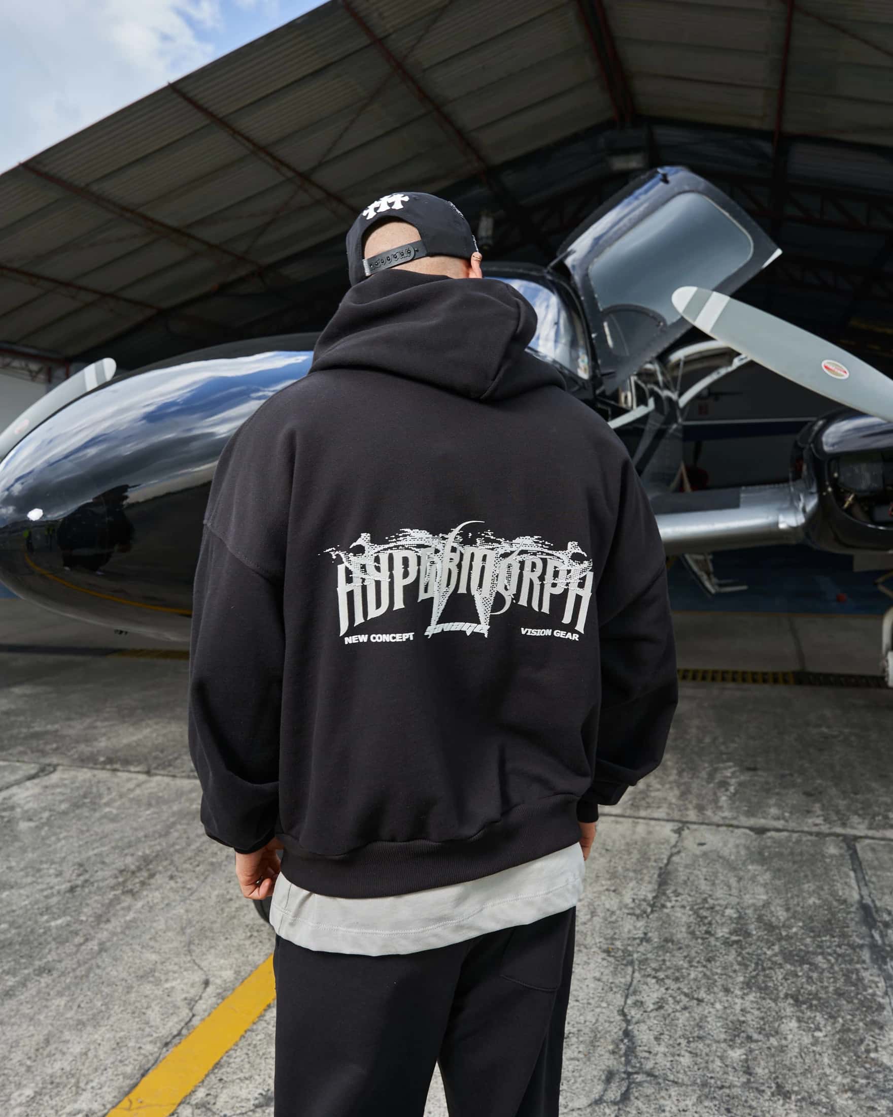 Double Zip Hoodie Hypermorph 400 gramos