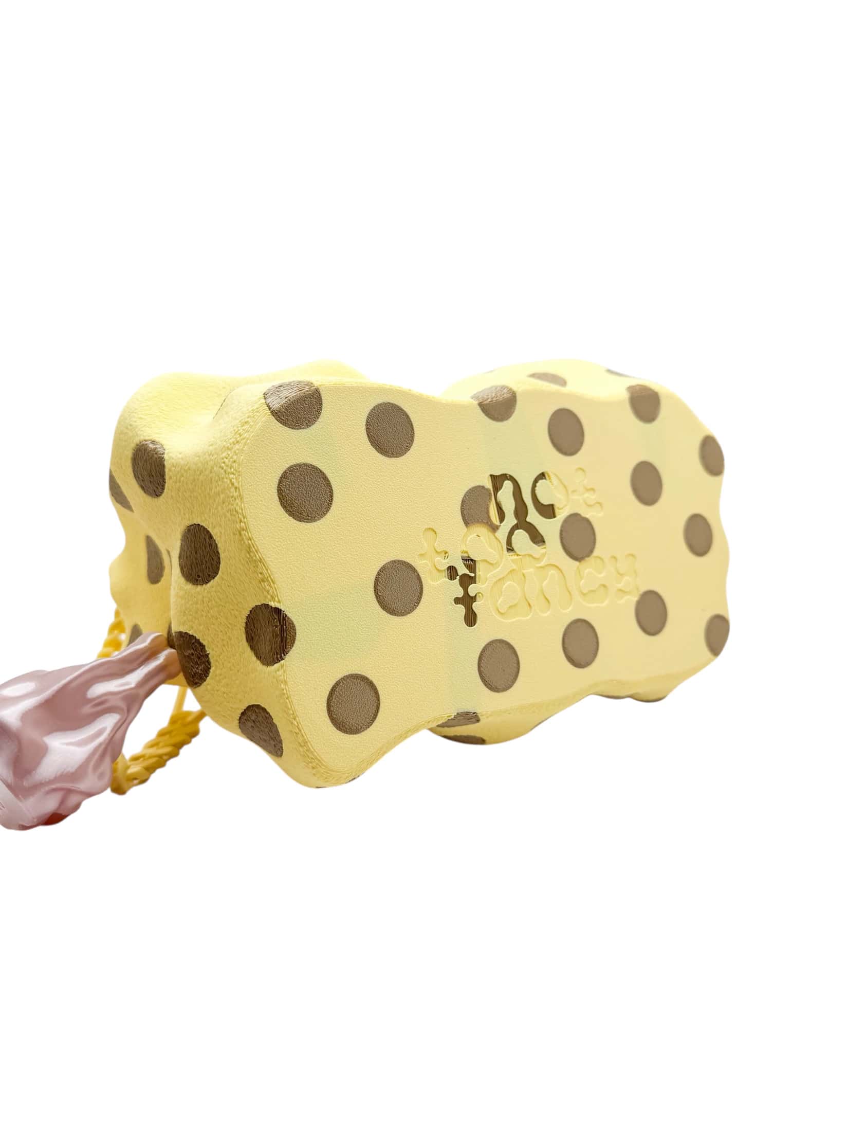 bolso grande cosmic water polka dots butter yellow - miniatura 5