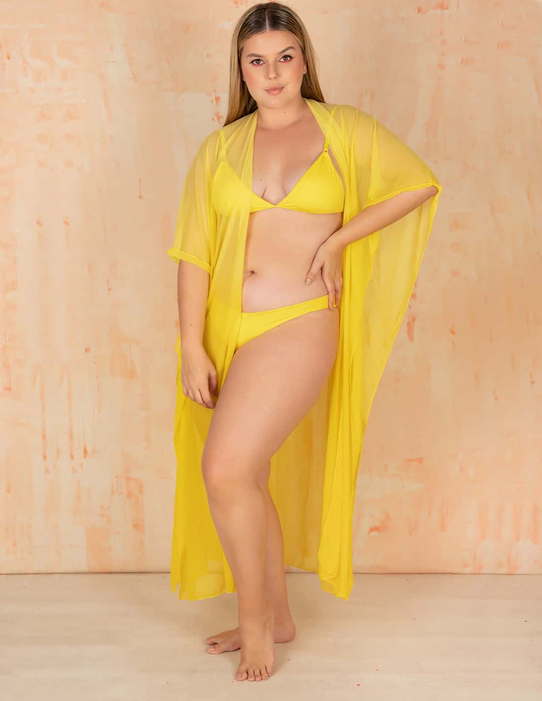 Kimono Fly Gold Yellow