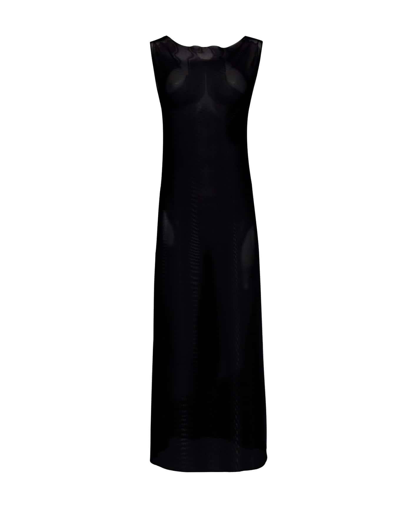 Vestido largo preto
