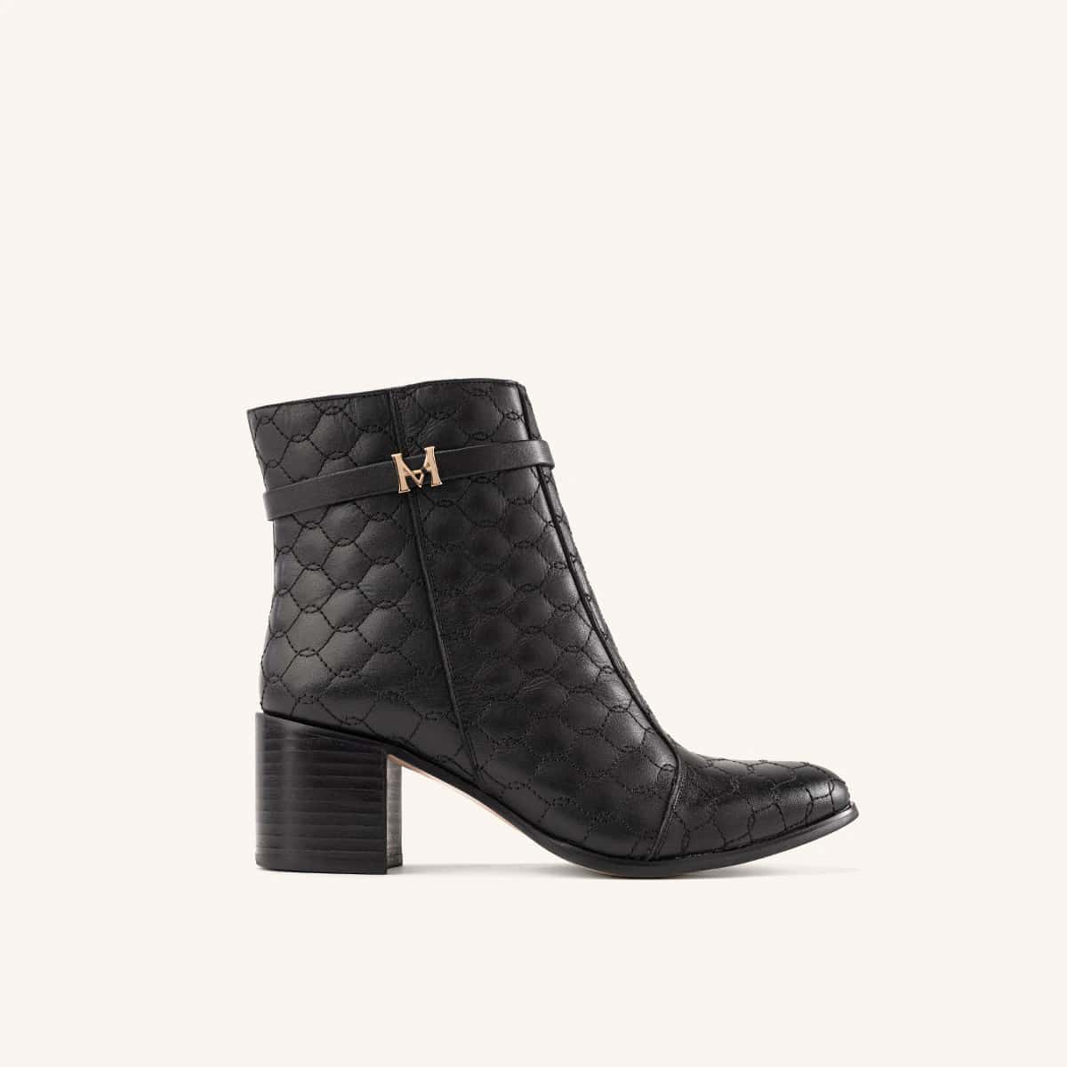 Botas Alas Palenque Negro Glamour