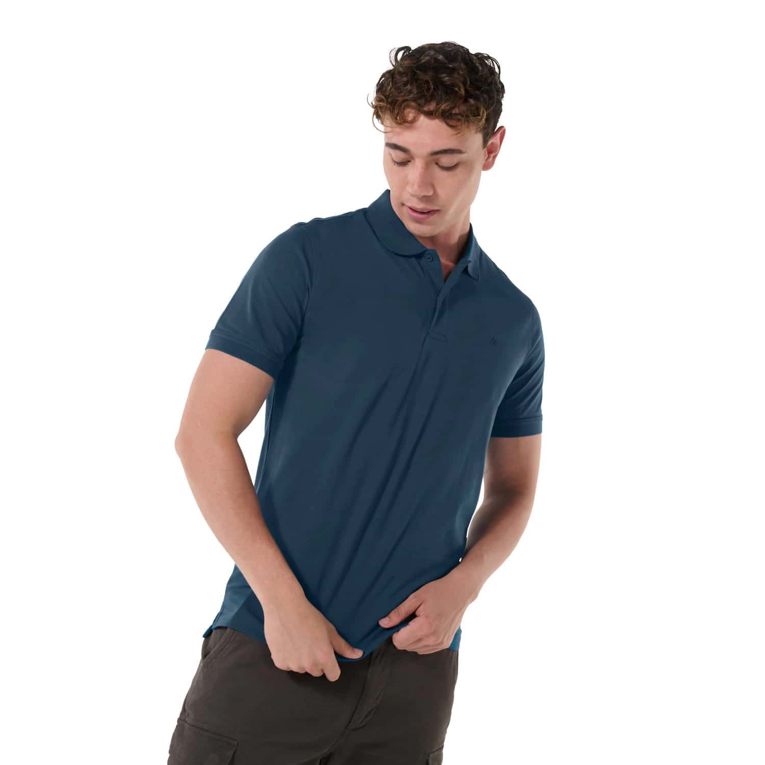 Camisa Polo Mason para Hombre Azul