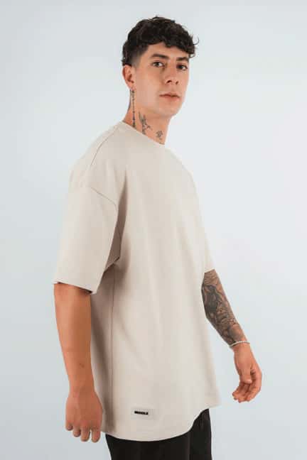 CAMISETA OVERSIZE ALTO GRAMAJE - miniatura 14
