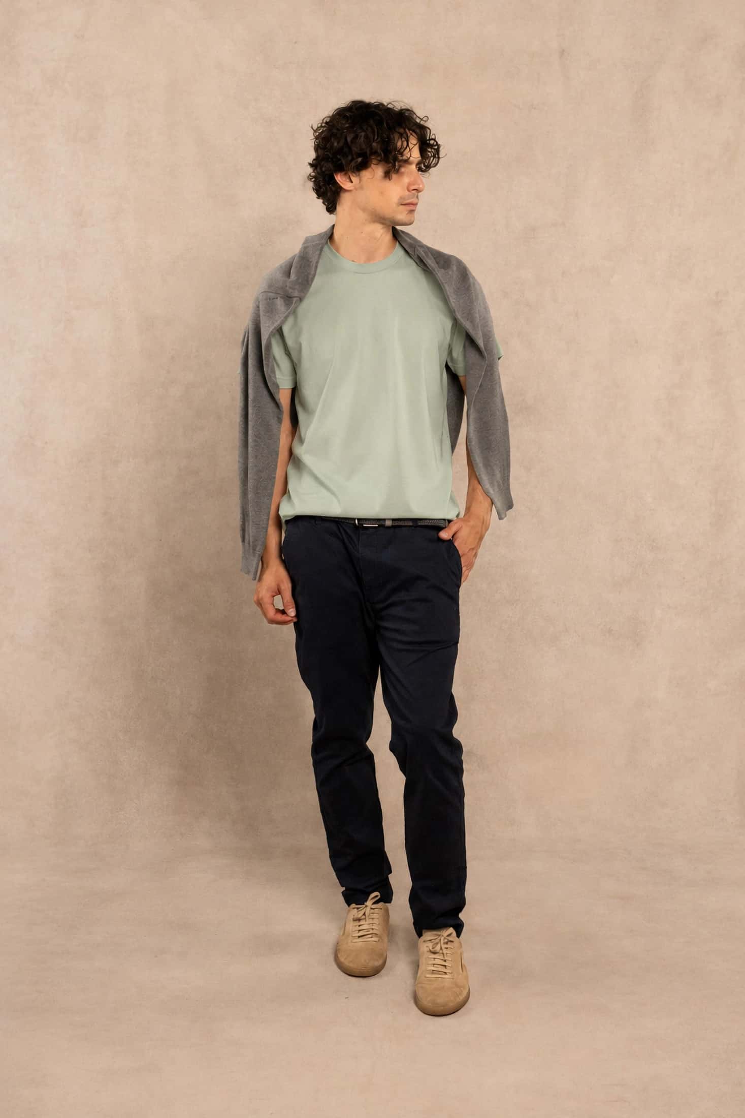 Camiseta Antimanchas Verde Matcha - Talla Regular - miniatura 2