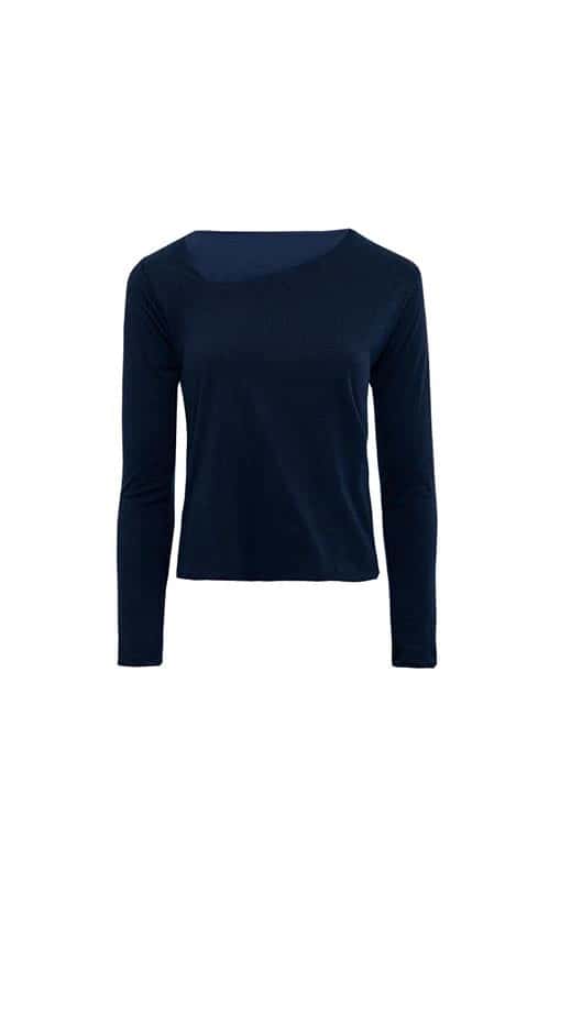 CORAL NAVY TOP