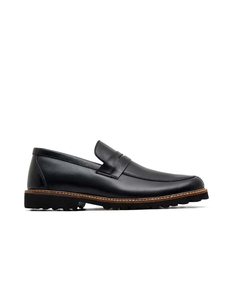 Mocasín casual para hombre en cuero REF 02VERSA02