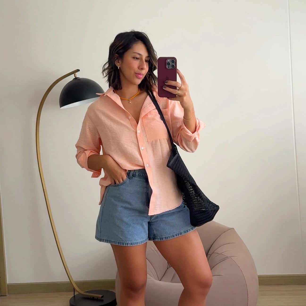 Camisera Playita Naranja