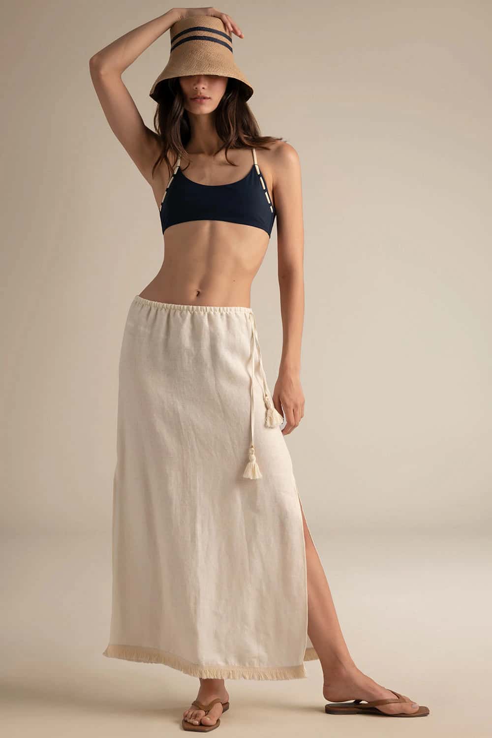 Falda larga