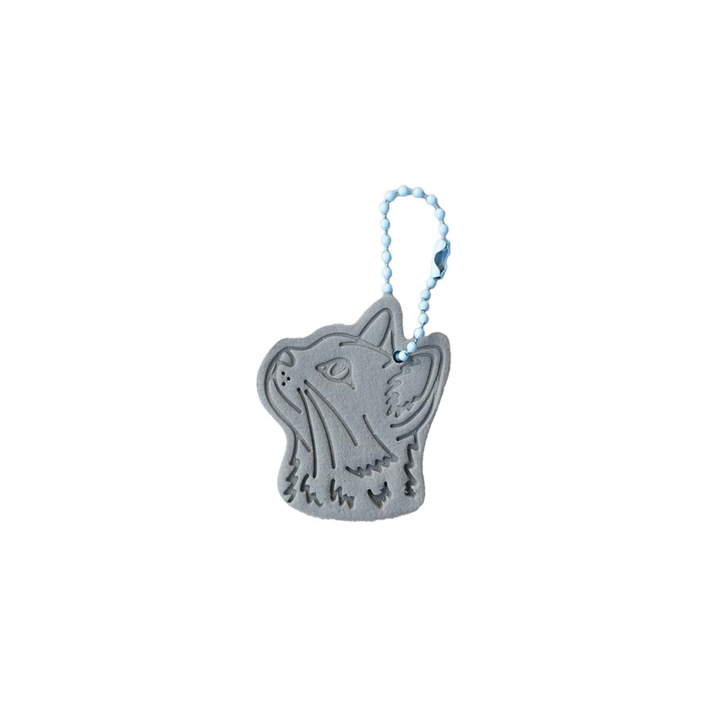 Charm Cara gato Gris
