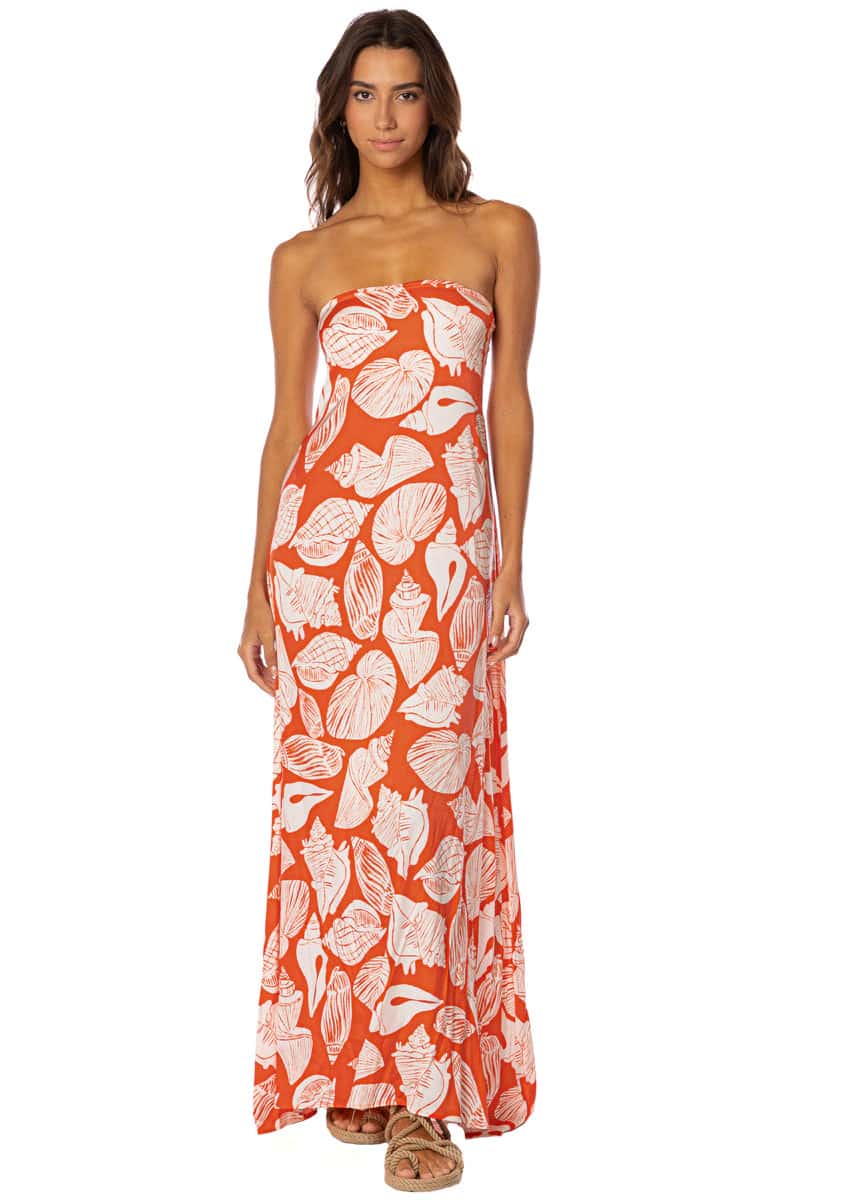 Maaji Australian Reef Crimson Long Dress