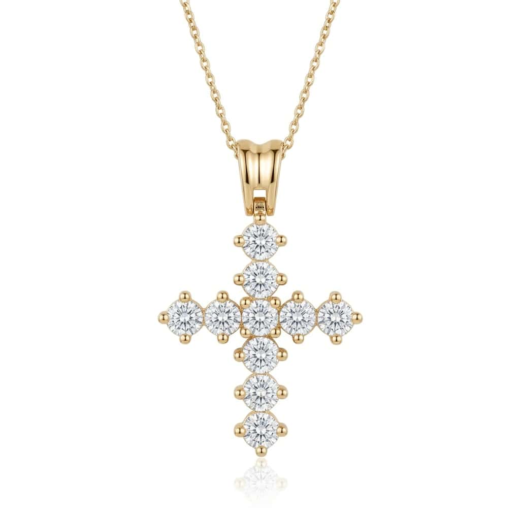 DIAMOND CROSS NECKLACES
