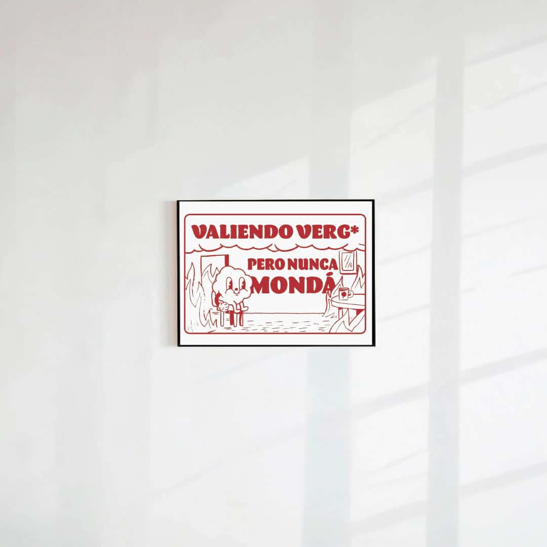 Postal Valiendo Verg* (Papel 75g)