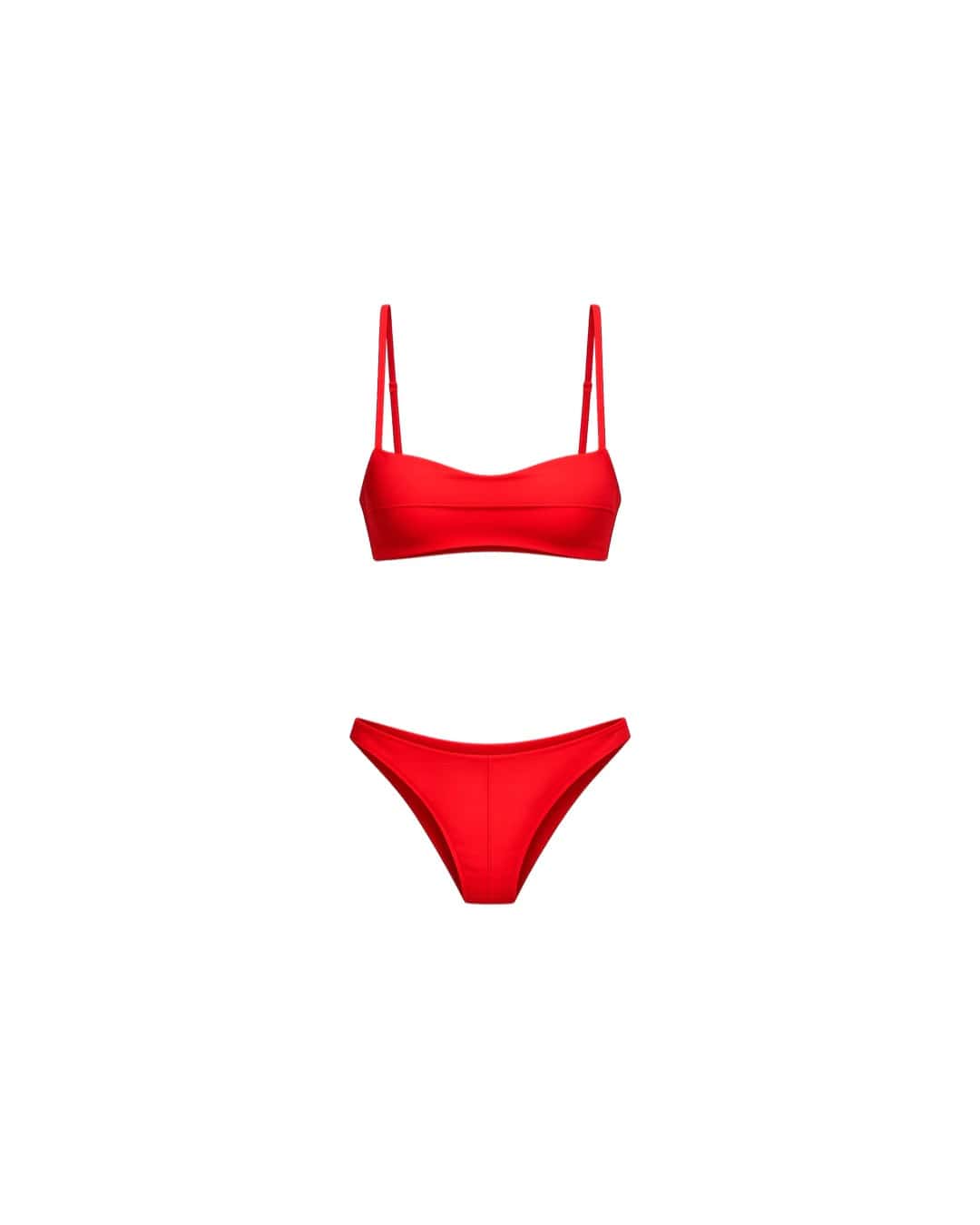 VICKY BIKINI BOTTOM - CHERRY RED - miniatura 2