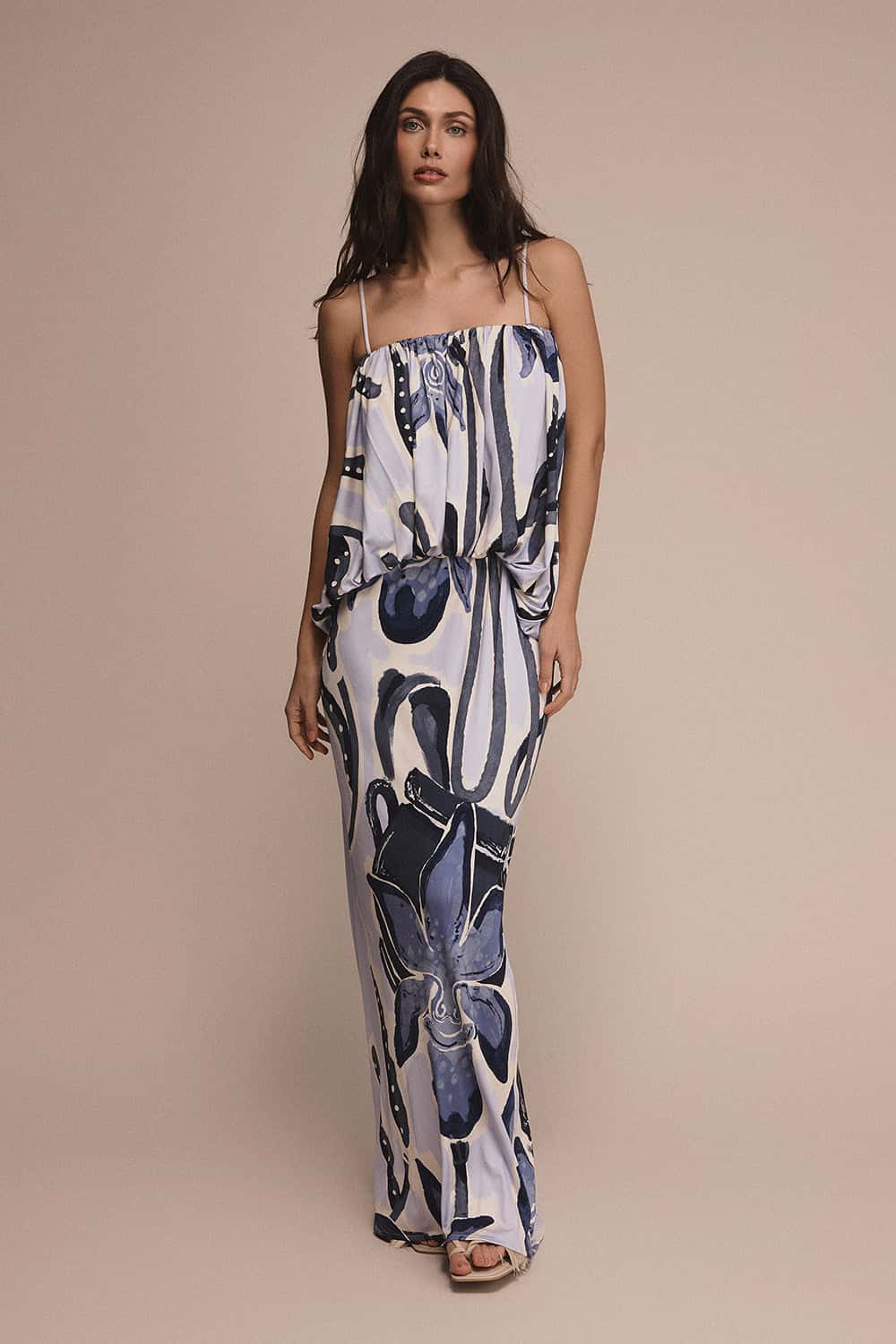 Vestido aleshia baby blue