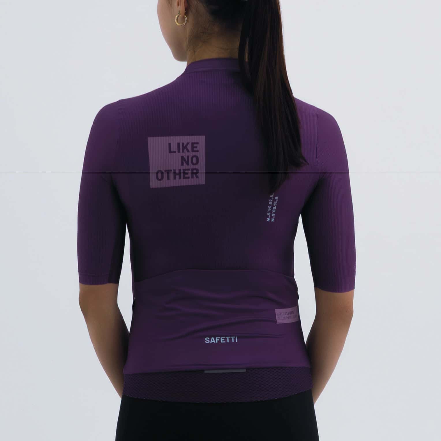 CAMISA CICLISMO MANGA CORTA BLUEBERRY PARA MUJER - miniatura 4