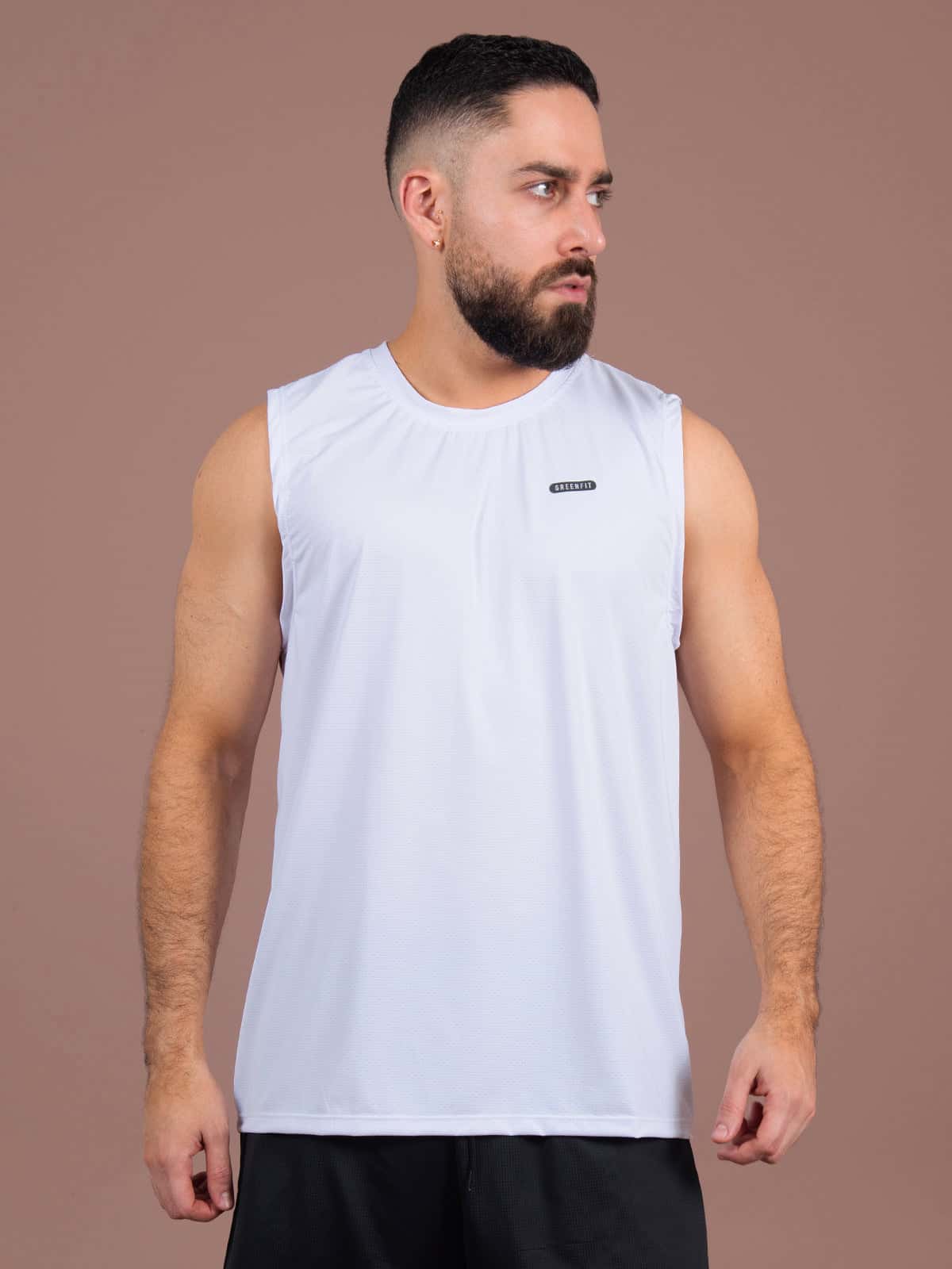 Camisilla hombre juno chicago blanca