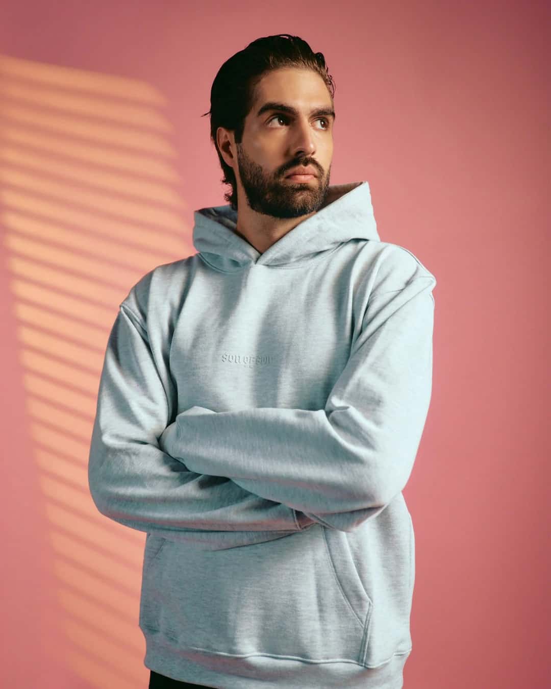 SOFS CLASSIC FIT HOODIE — GREY - miniatura 2