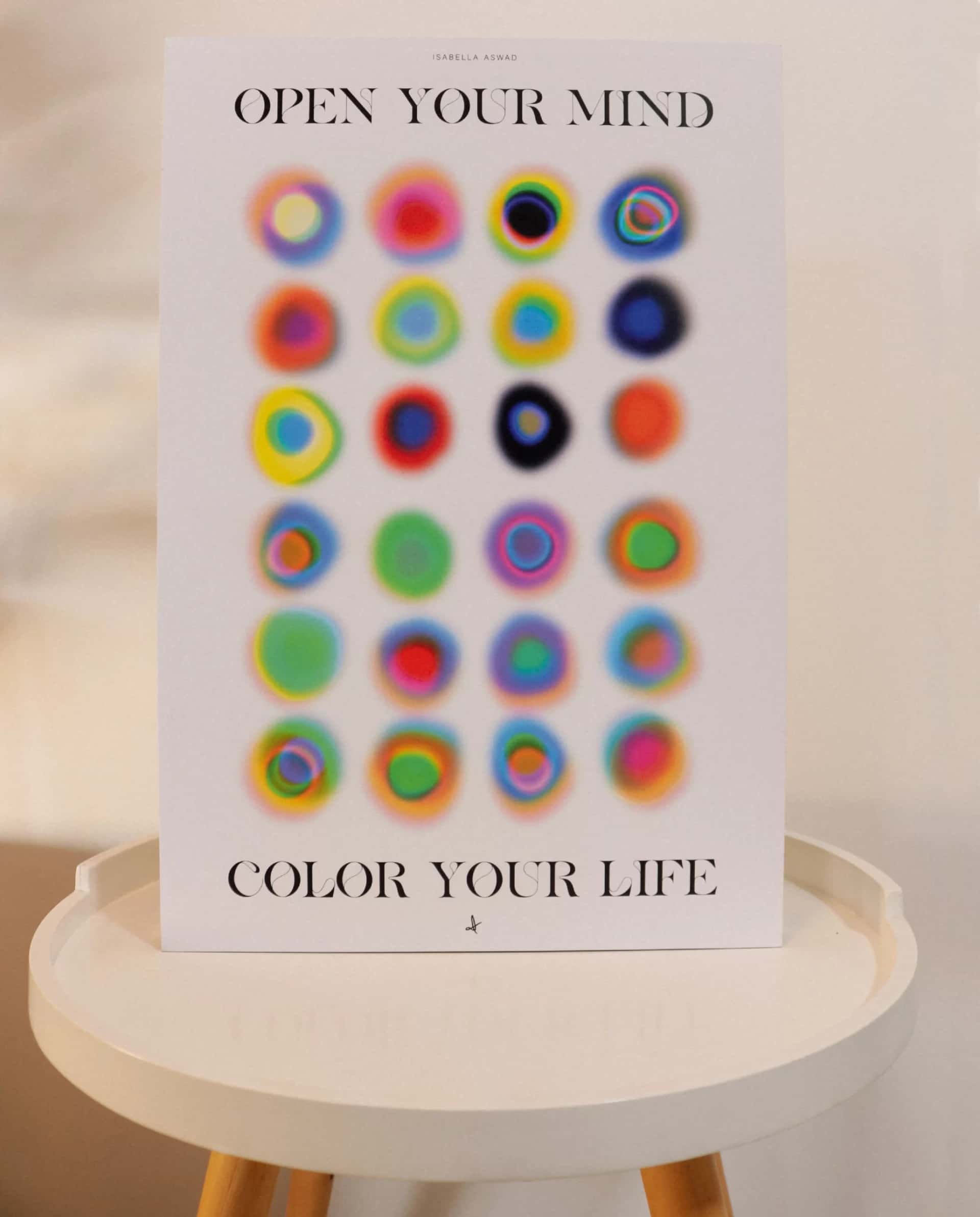Poster “Open your mind”