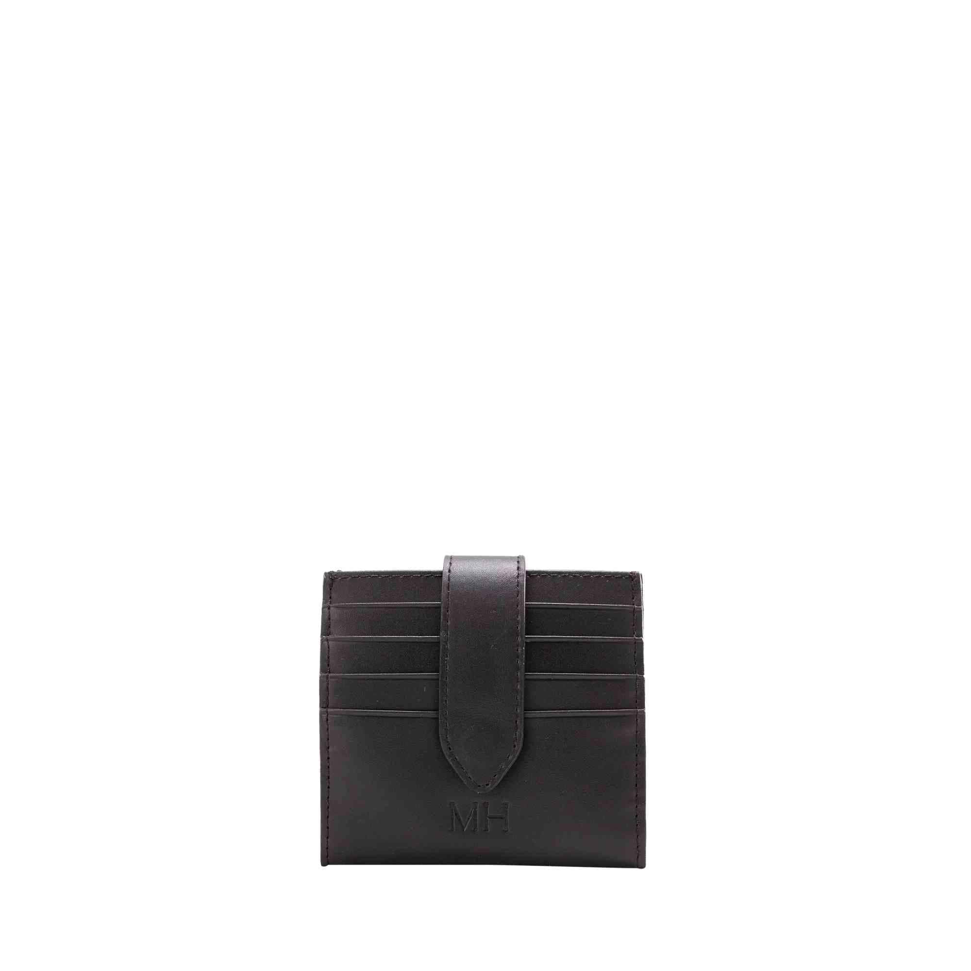 Tarjetero broche 18 tarjetas negro - Etna Esencial