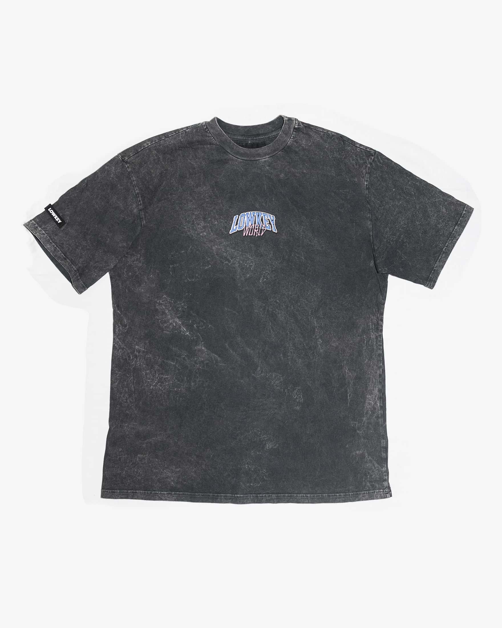 CAMISETA NEGRA WASH - GRAPHICS 01