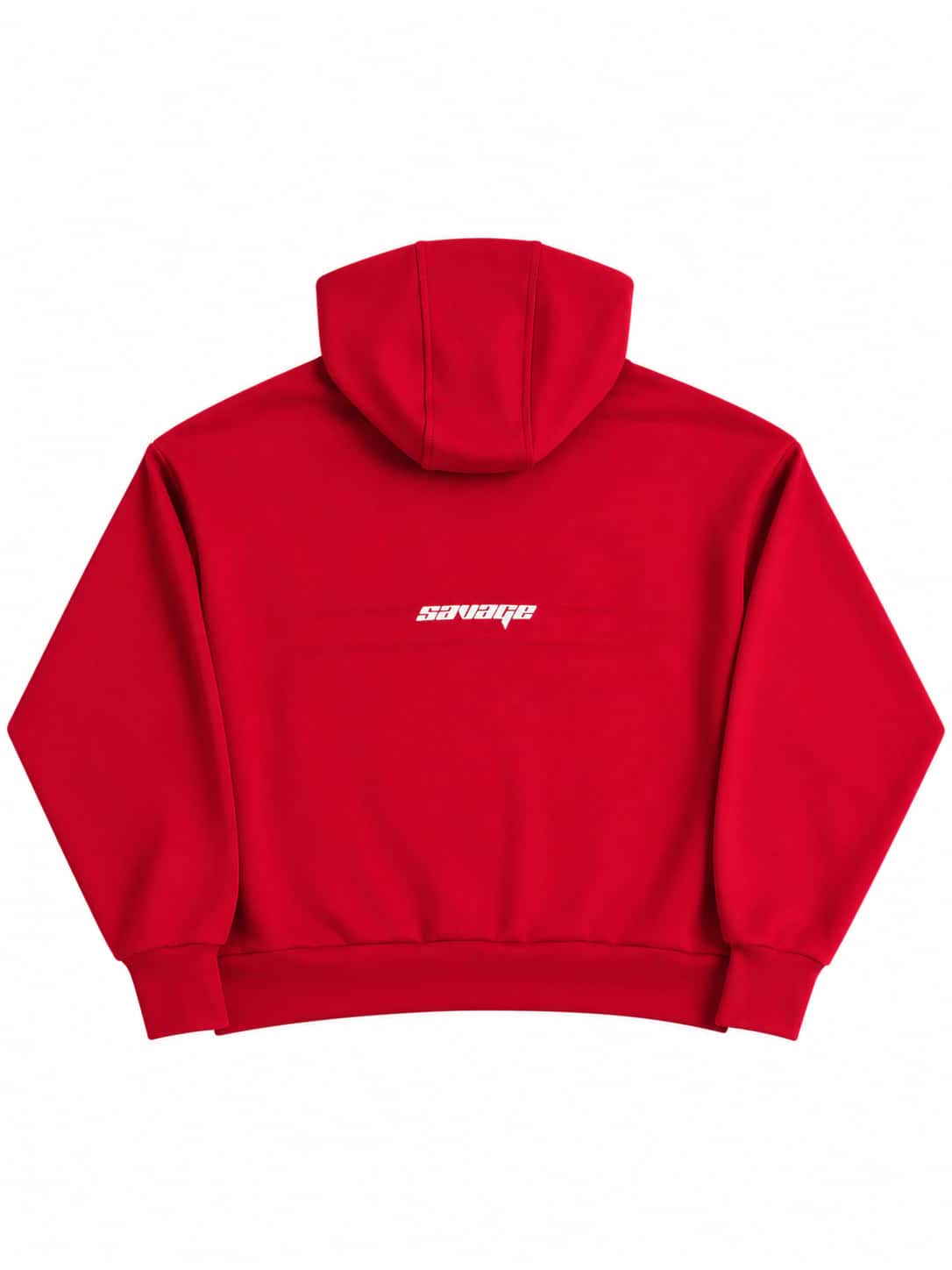 Hoodie Boxy fit Red district - miniatura 2