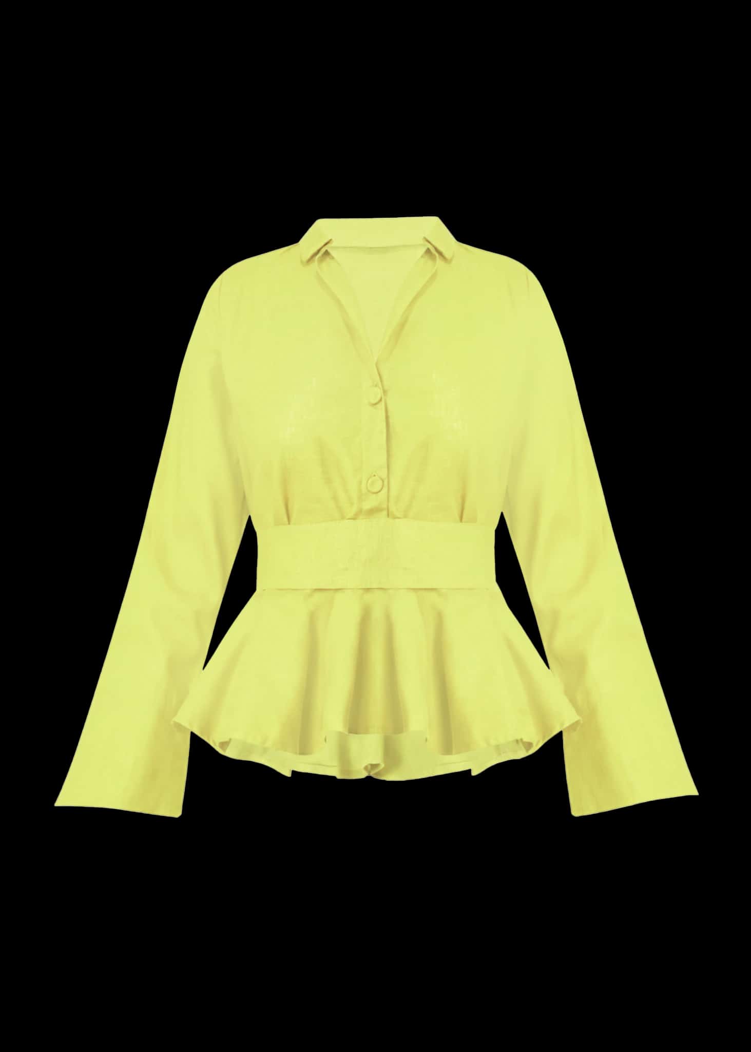 Blusa Double Layer Peplum