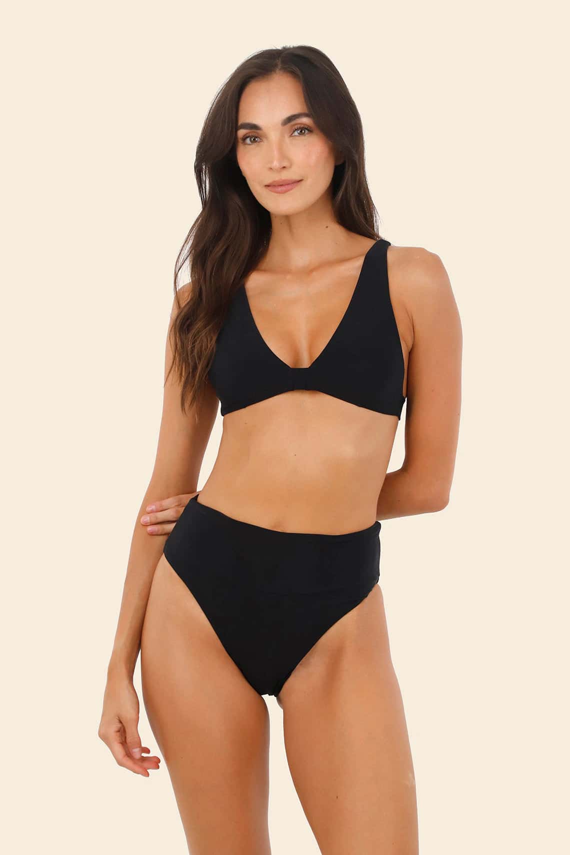 Black Zoe Top