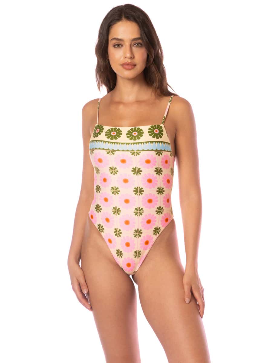 Maaji Pastel Flourish Briella Classic One Piece