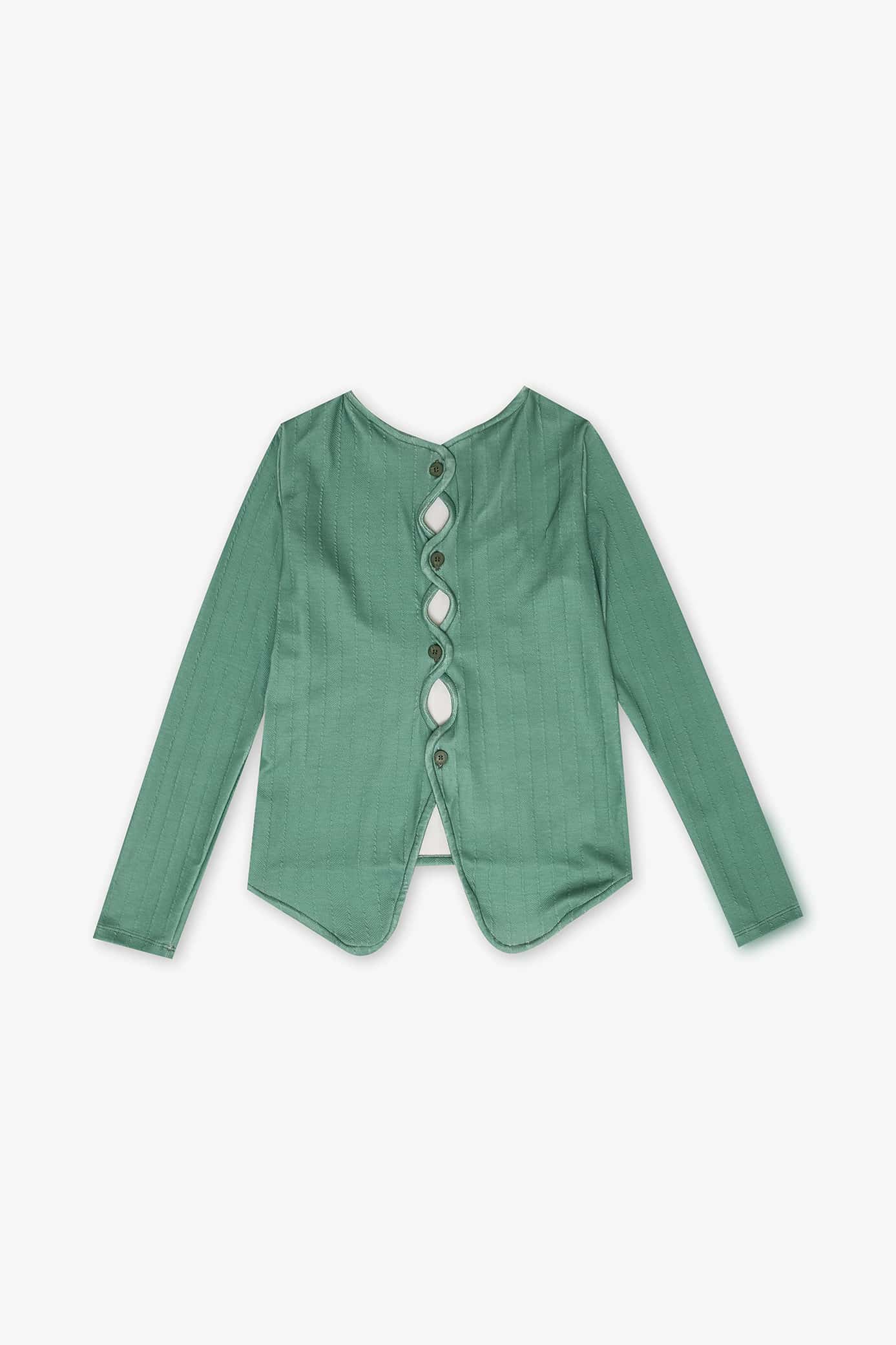 Cardigan Hellen Verde - miniatura 7