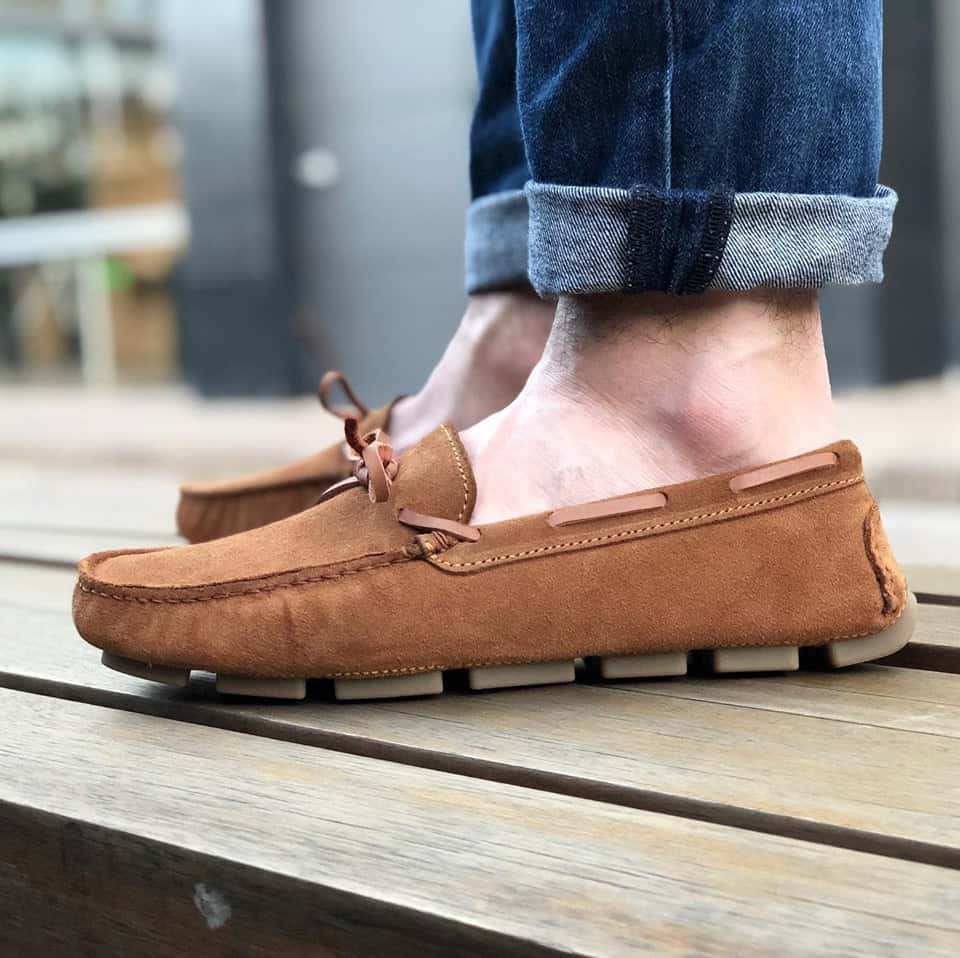 Mocasines Hombre Amarrar Carnaza Whisky - miniatura 5