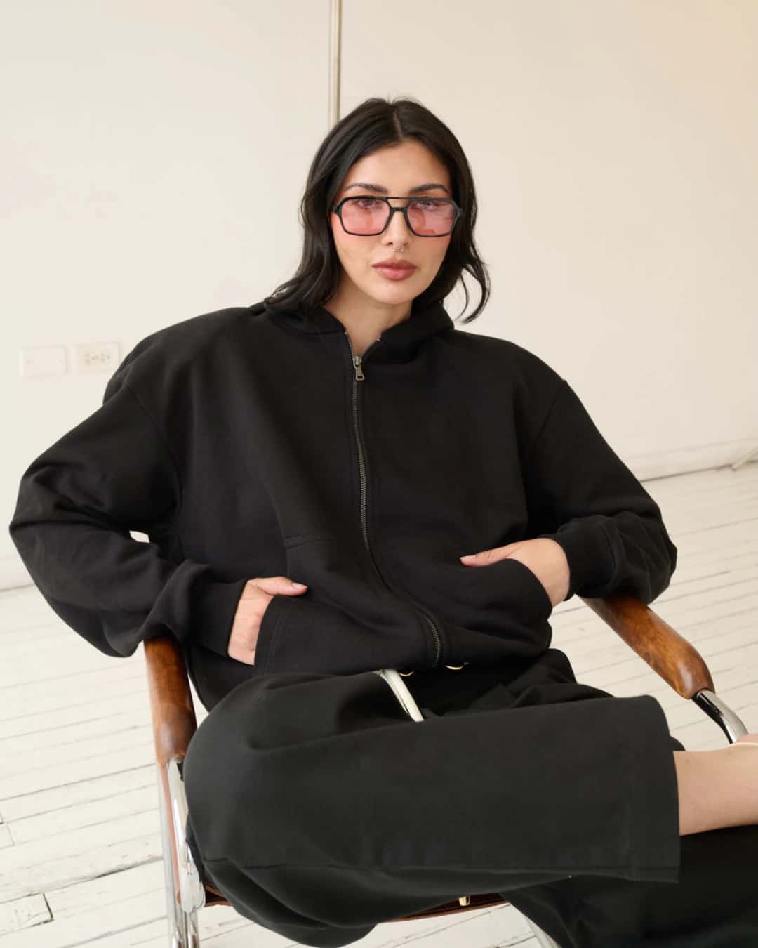 UNSEEN HOODIE BLACK - miniatura 3