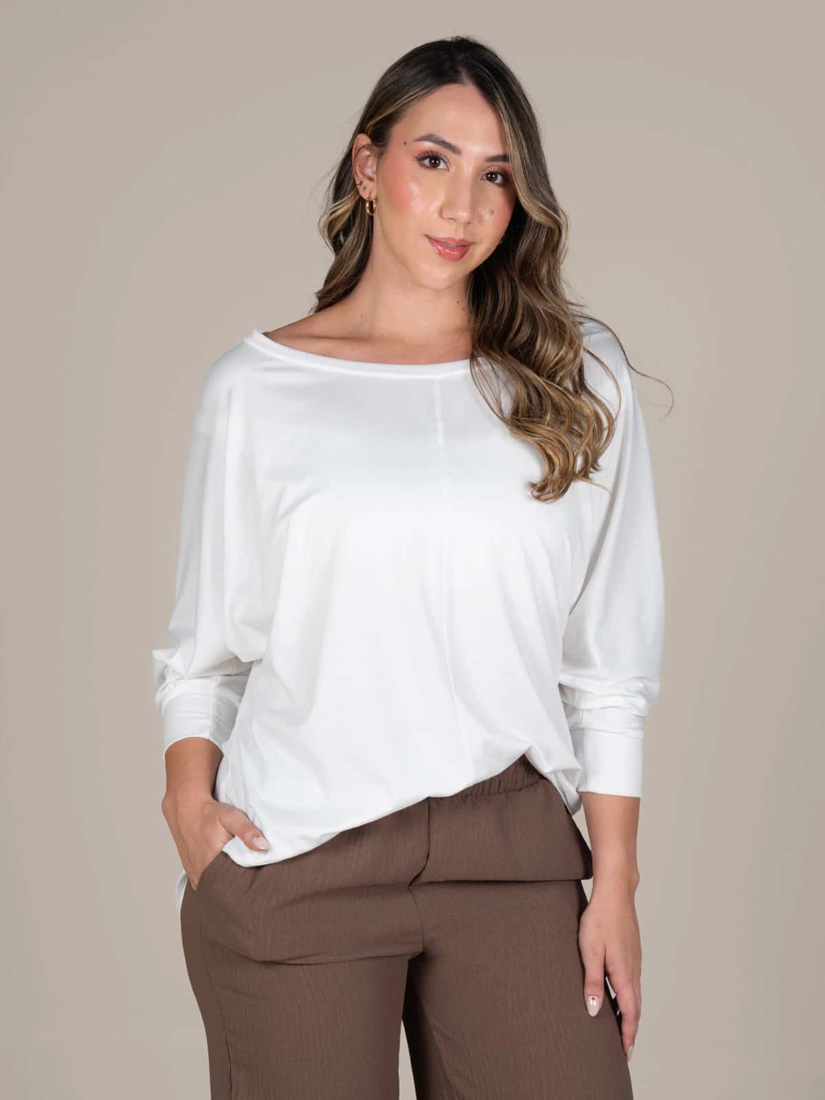 Buzo deco galaxia ivory