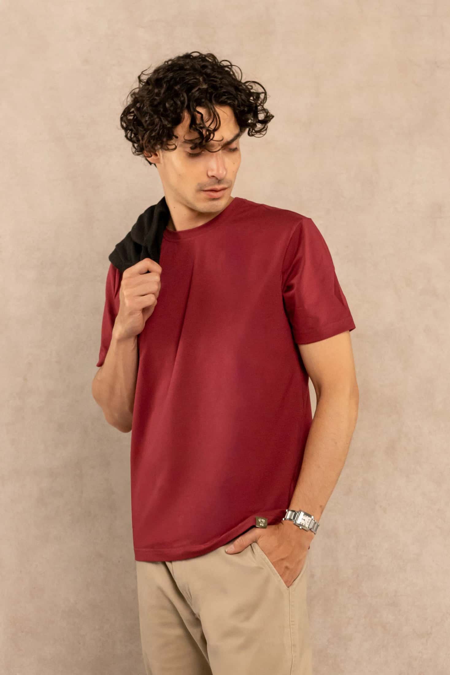 Camiseta Antimanchas Vinotinto - Talla Regular