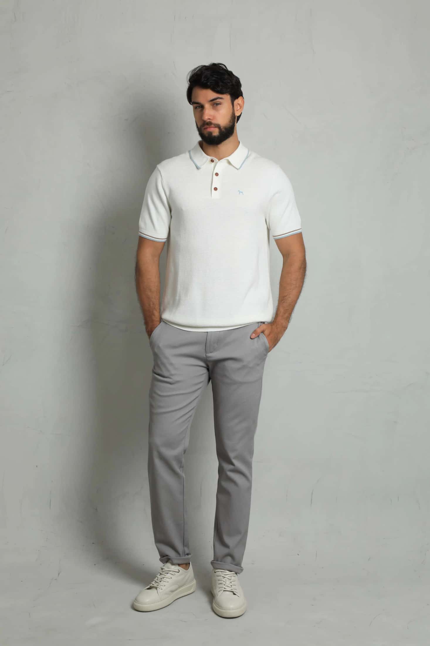 Suéter Tejido Fashion Blanco