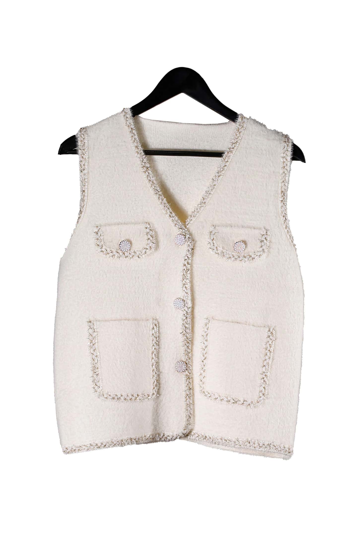 FOAM VEST BEIGE