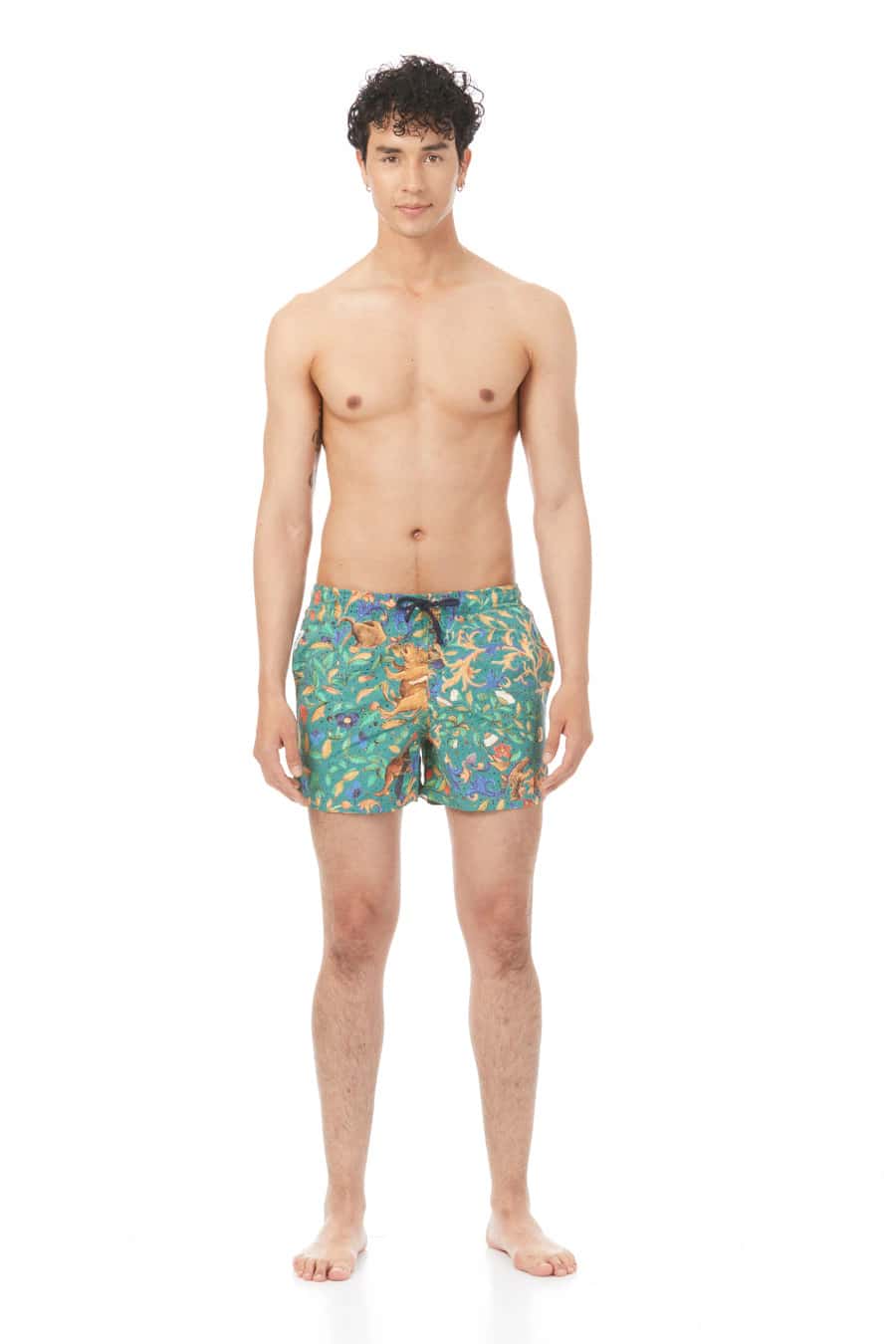 Men's lorenzo swim trunk green