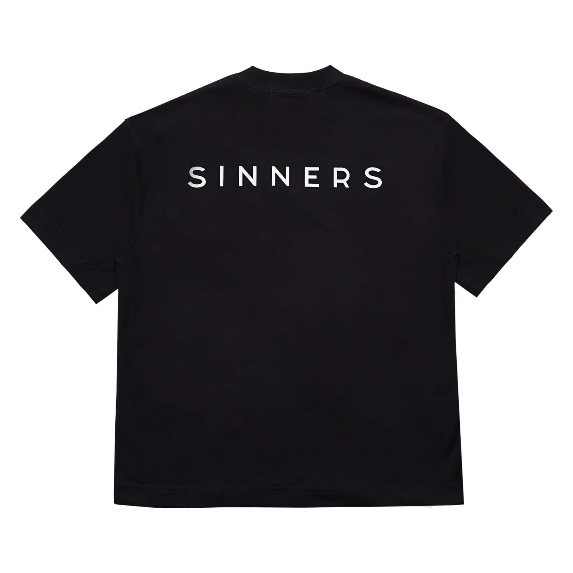 LOGO REGULAR BLACK T-SHIRT - miniatura 2