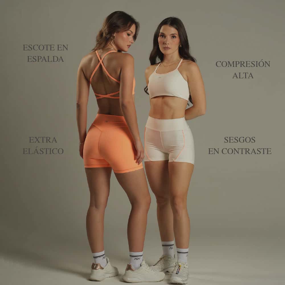 Mix Strappy Sport Bra Crudo - miniatura 5