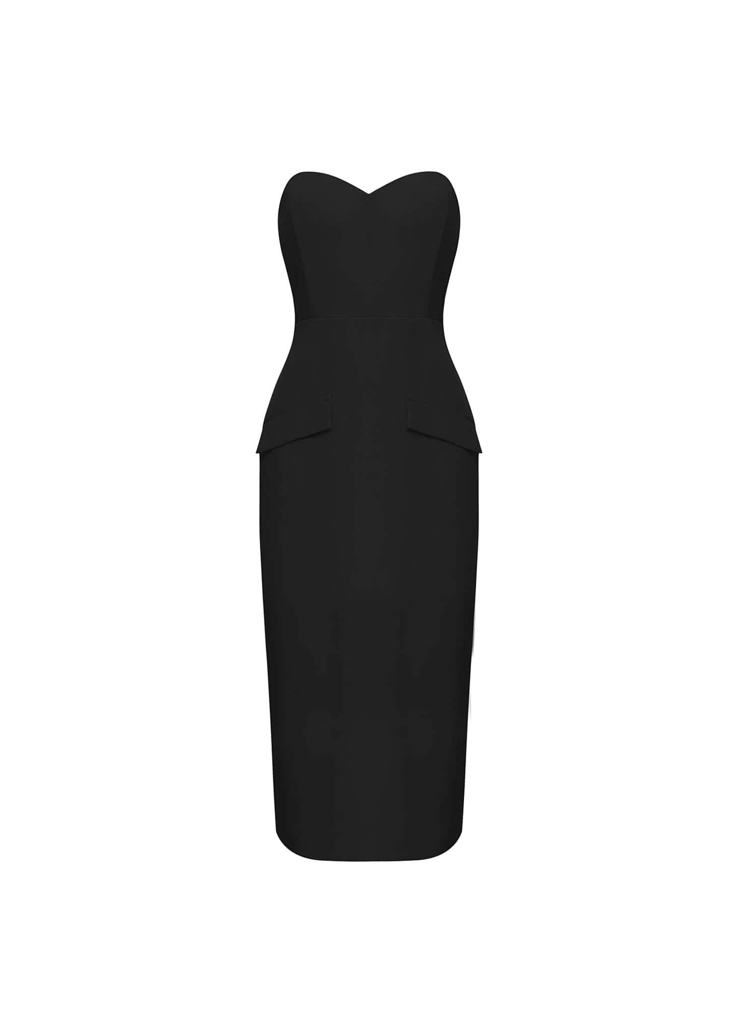 Vestido palabra de honor