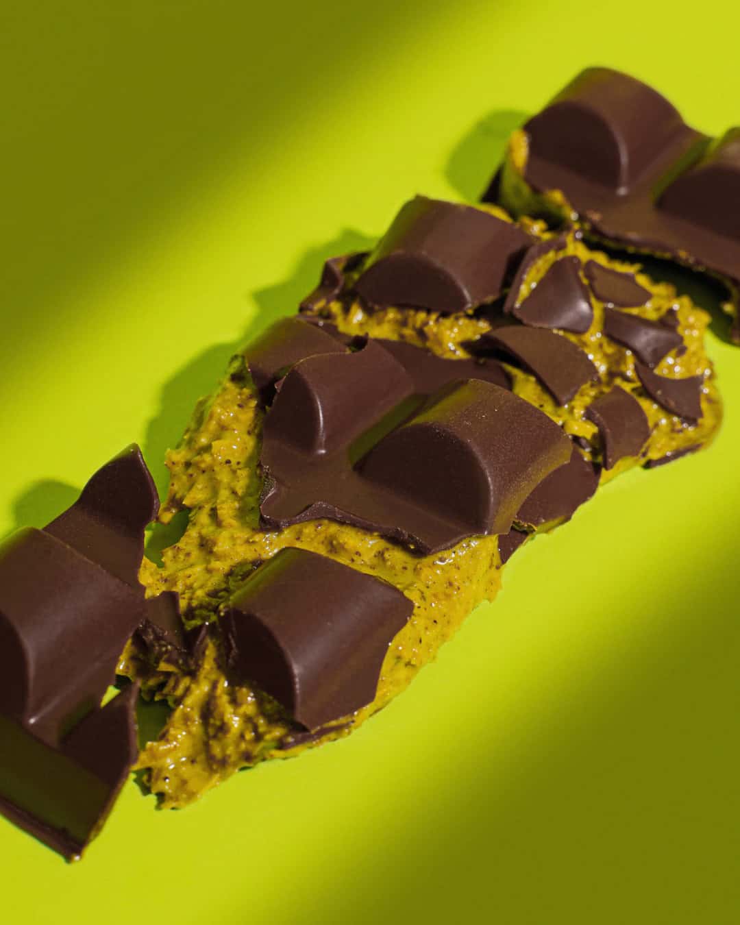 Pistacho knafeh - Dark chocolate (sin azúcar)