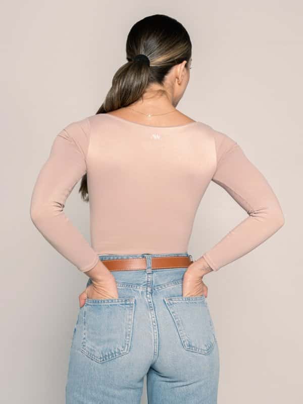 BodySuit Long Sleeve Almond - miniatura 2