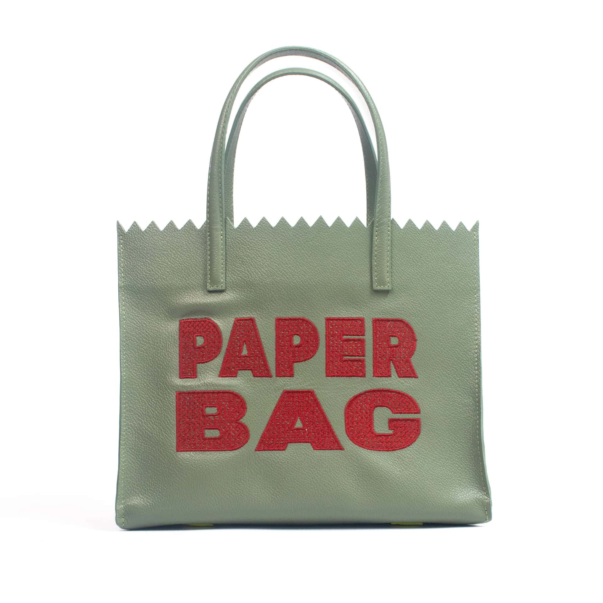Paper Bag SHORT - Sage x Wine