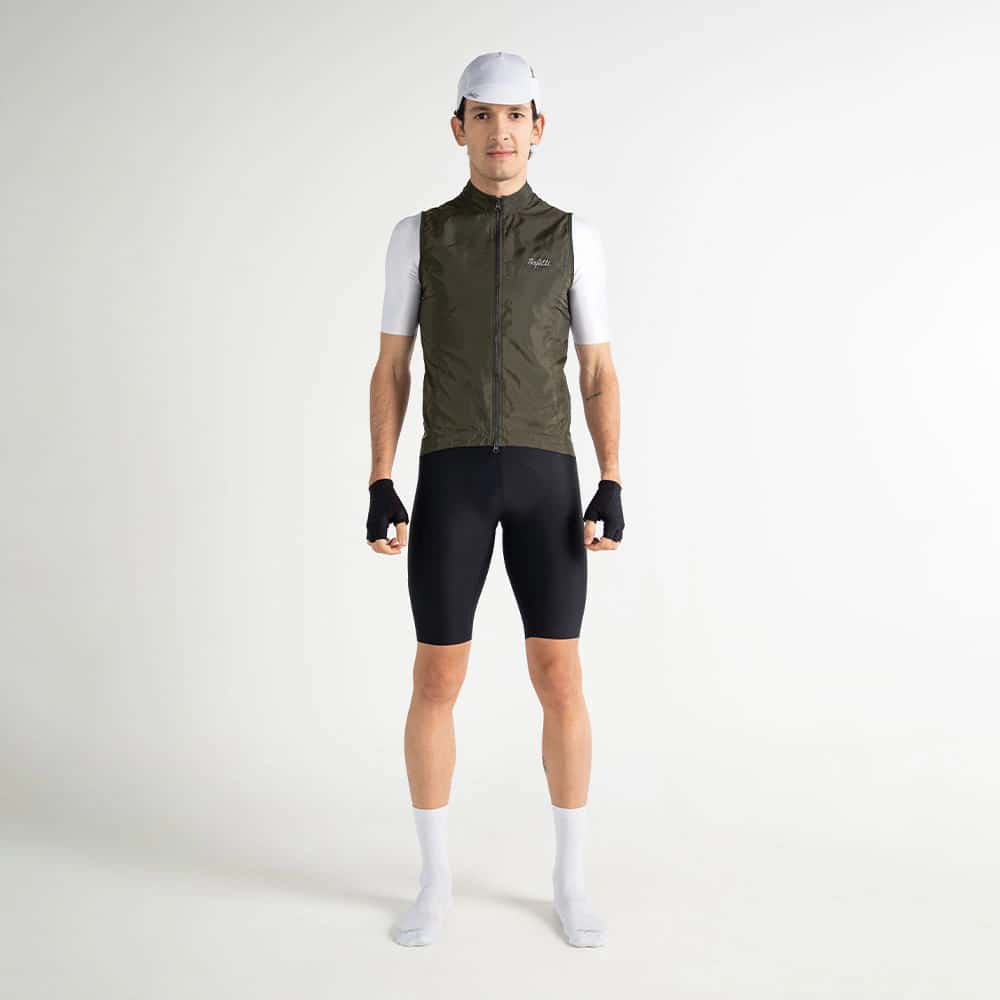 CHALECO CICLISMO TIVOLI OLIVA PARA HOMBRE - miniatura 1