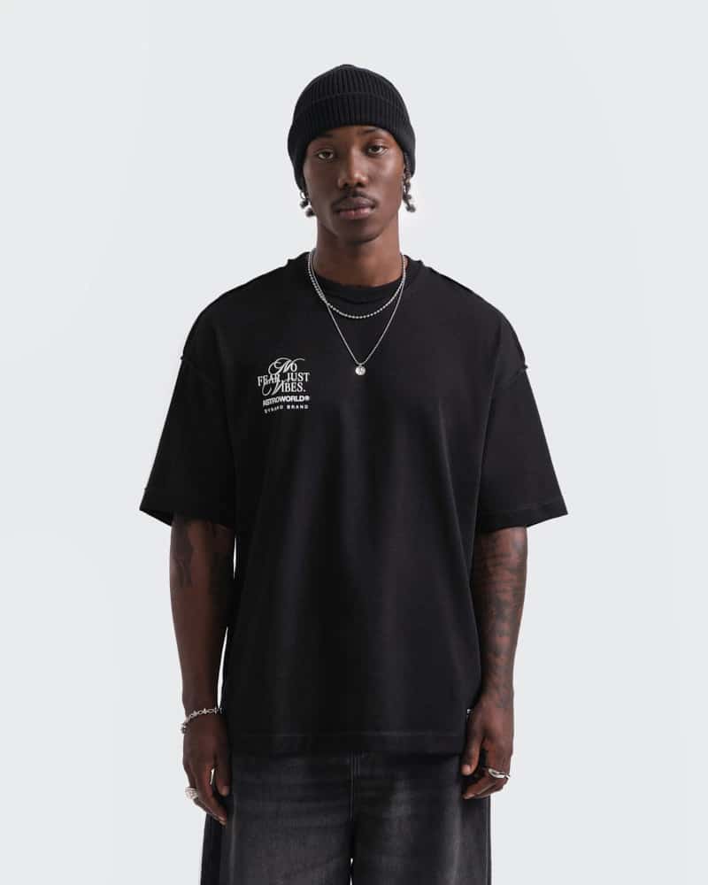 Camiseta Negra Oversize Night Vision - miniatura 3