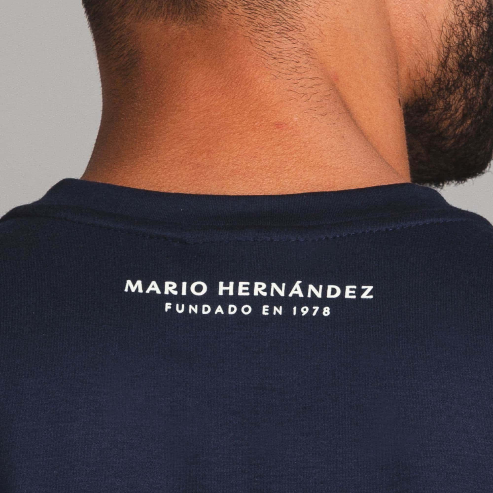Camiseta manga larga azul Tierra Arriba