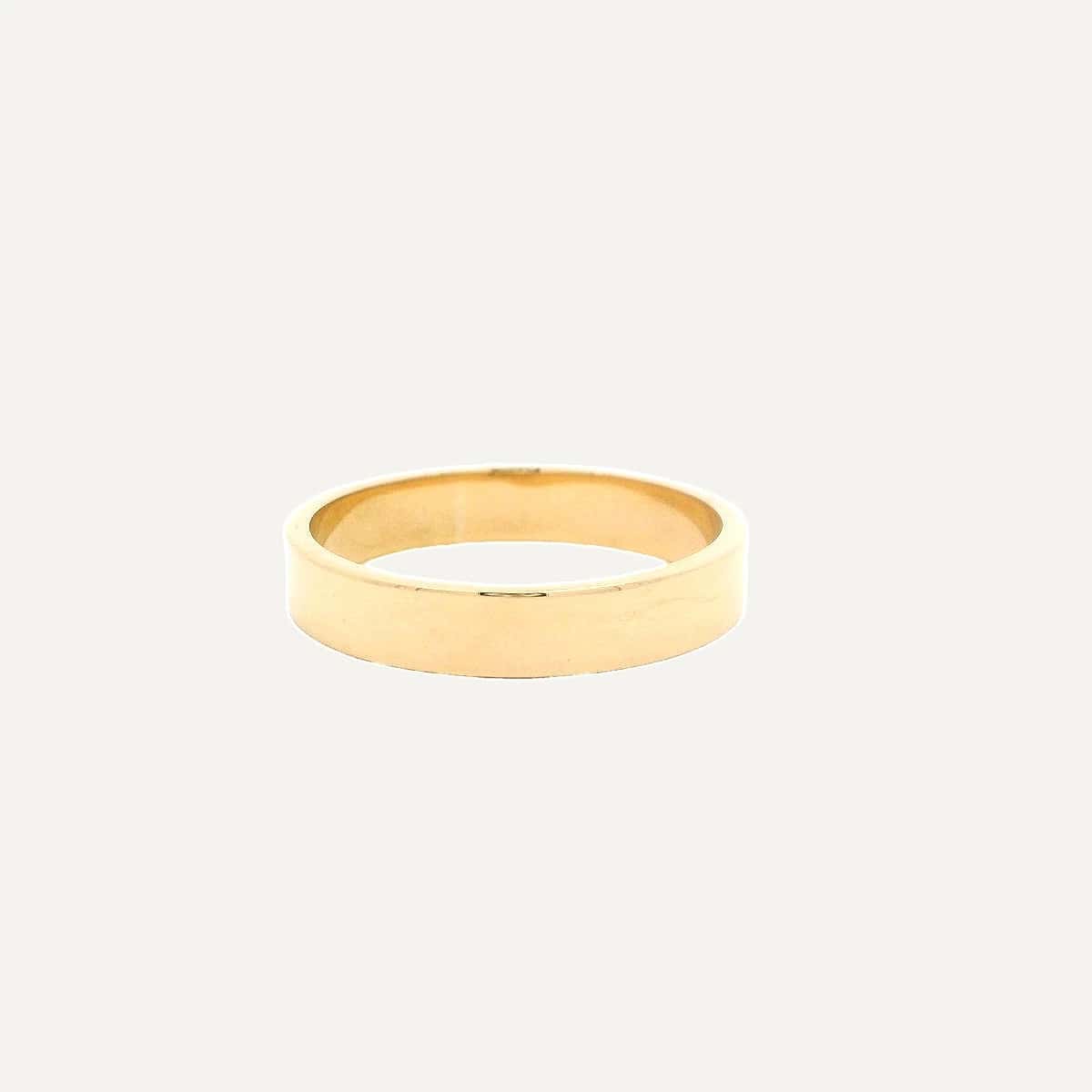 Anillo Compromiso Hombre Plano