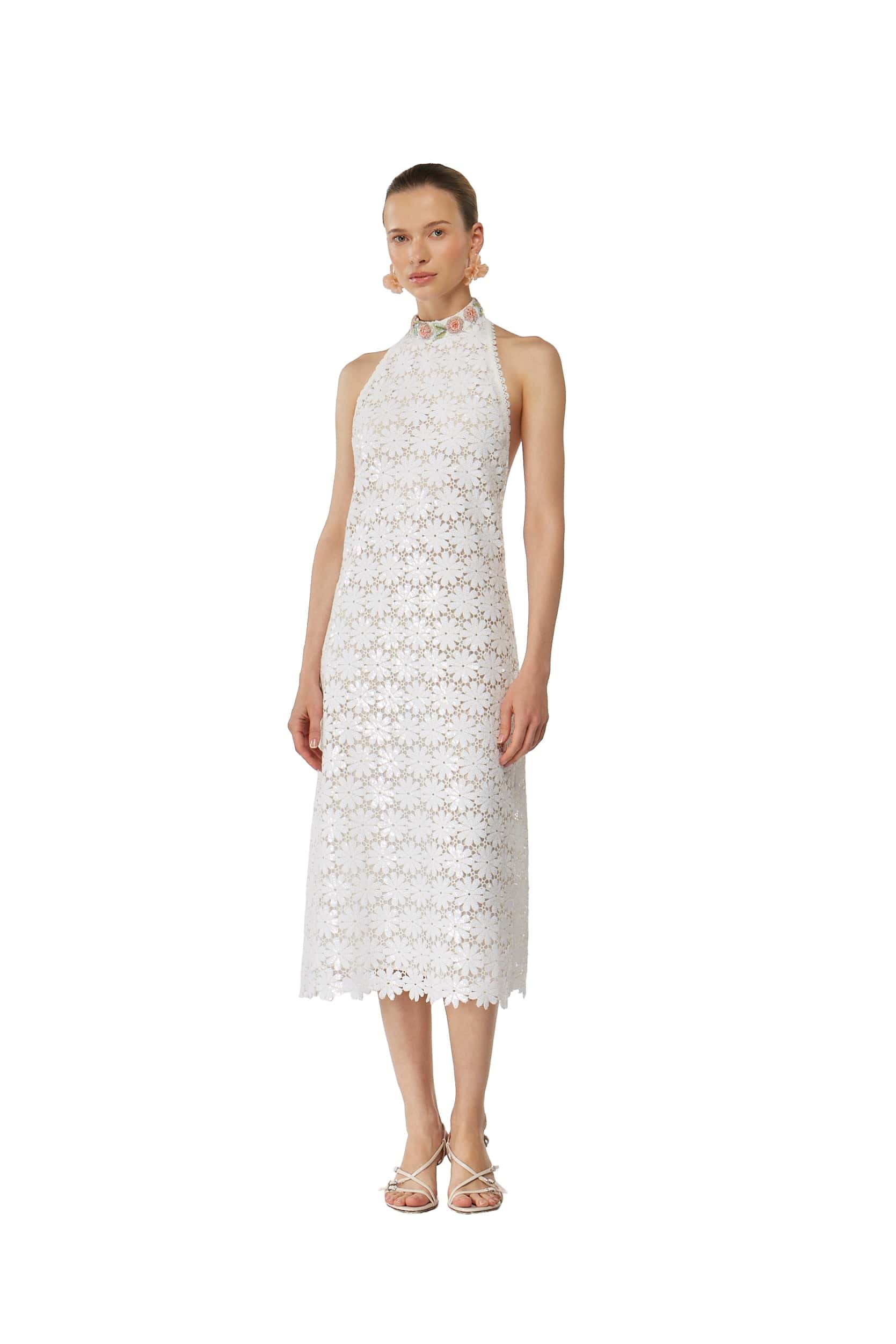 GEMMA MAXI DRESS WHITE