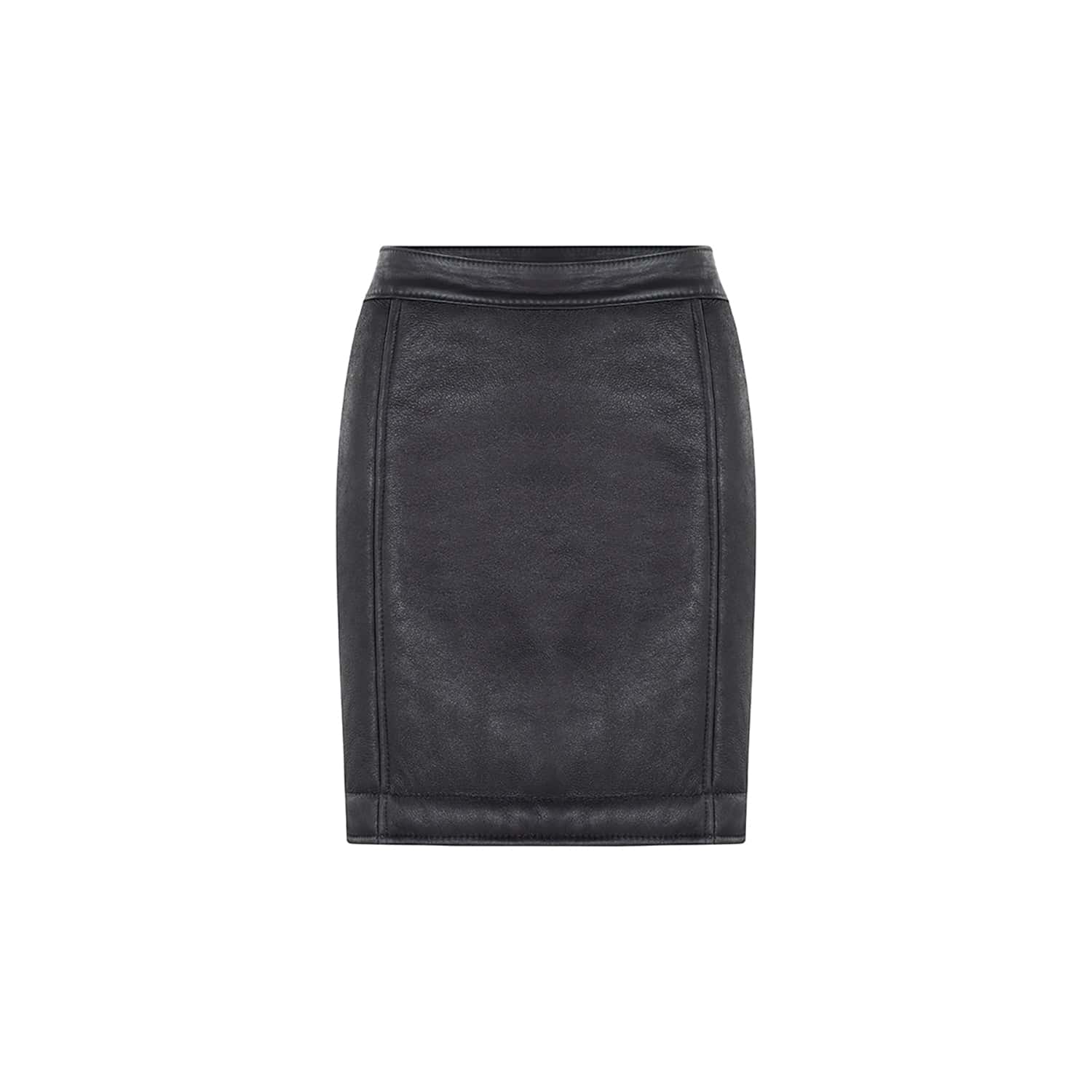 GEORGINA SHEEPSKIN MINI SKIRT