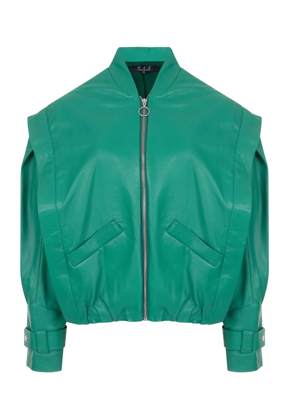 BOMBER LEATHER JACKET